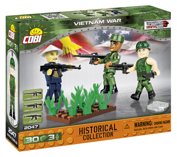 Cobi 2047 Vietnam War Soldaten 30 Teile / 3 Figuren