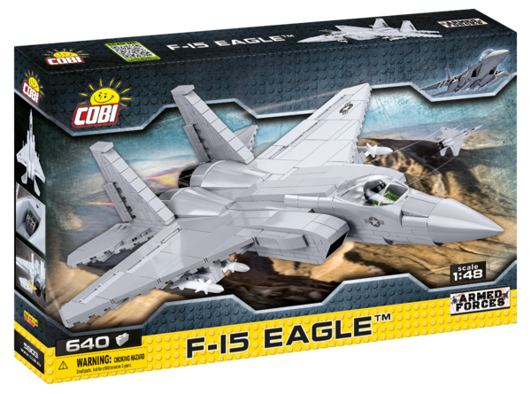 Cobi 5803 F-15 EAGLE™ Bausatz 640 Teile / 1 Figur