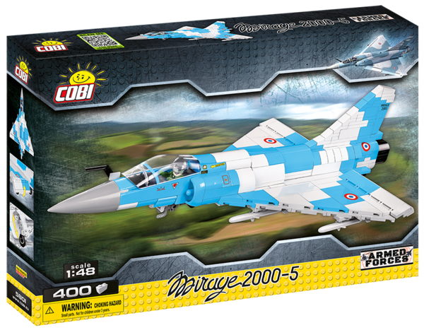 Cobi 5801 Mirage 2000-5 Bausatz 400 Teile / 1 Figur