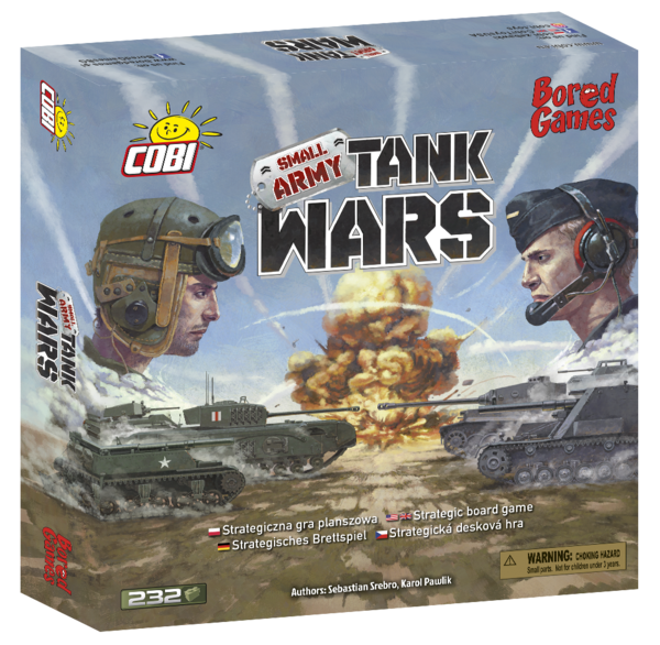 Cobi 22104 Tank Wars Strategisches Brettspiel Panzerkrieg 232 Teile