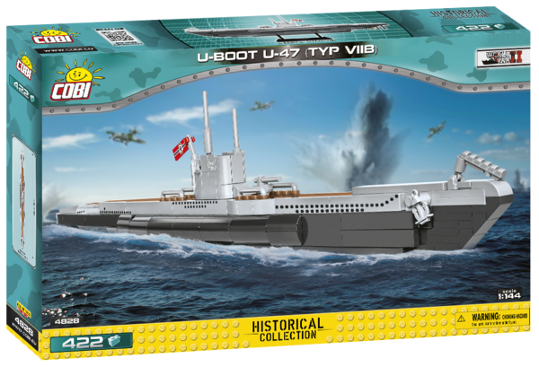 Cobi 4828 U-Boot U-47 (Typ VIIB) Bausatz 422 Teile