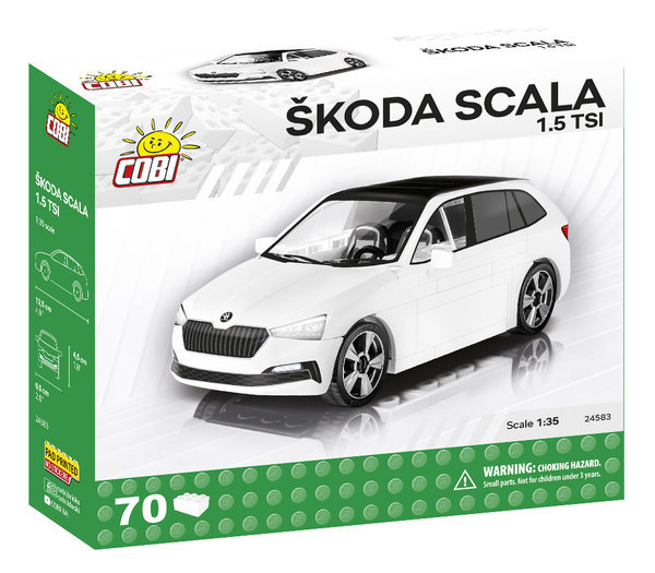 Cobi 24583 Skoda Scala 1.5 TSI Bausatz 70 Teile