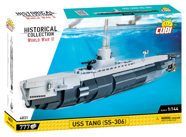 Cobi 4831 USS Tang (SS-306) Bausatz 777 Teile