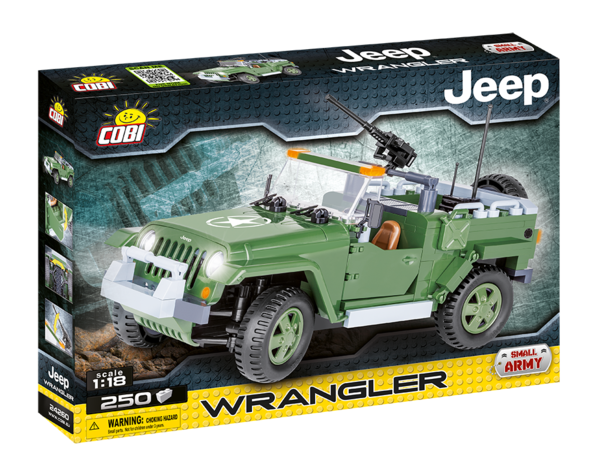 Cobi 24260 Jeep® Wrangler Bausatz 250 Teile