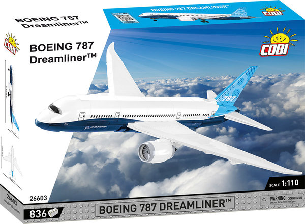 Cobi 26603 Boeing™ 787 Dreamliner™ Bausatz 836 Teile