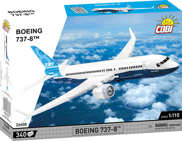 Cobi 26608 Boeing™ 737-8™ Bausatz 340 Teile